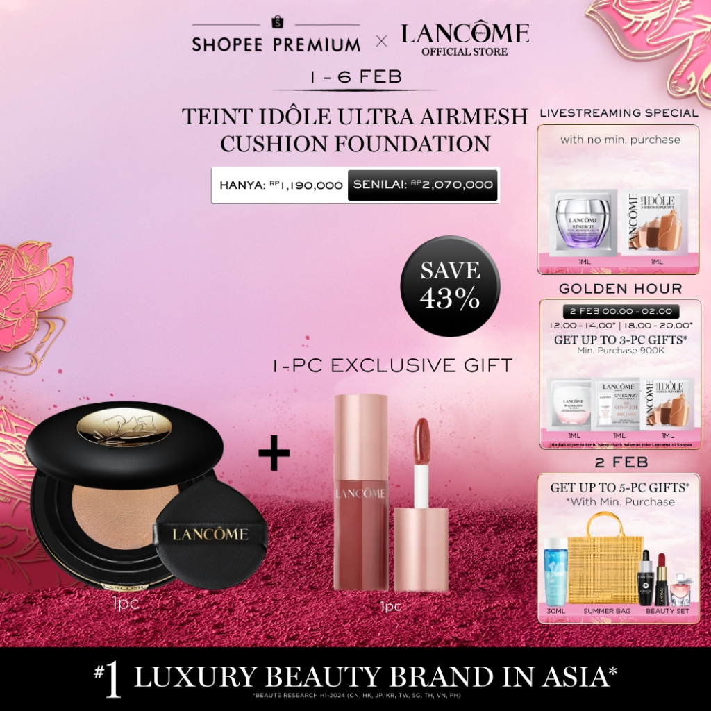 Lancome Teint Idole Ultra Airmesh Cushion Foundation