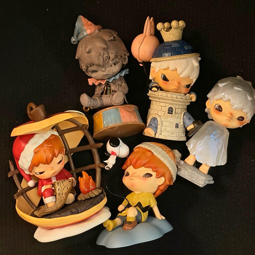 [READY SIAP KIRIM, BACA DESC] HIRONO FIGURE SNOOPY MONSTERS CARNIVAL PIANIST CHINESE KILLER BUNNY DO