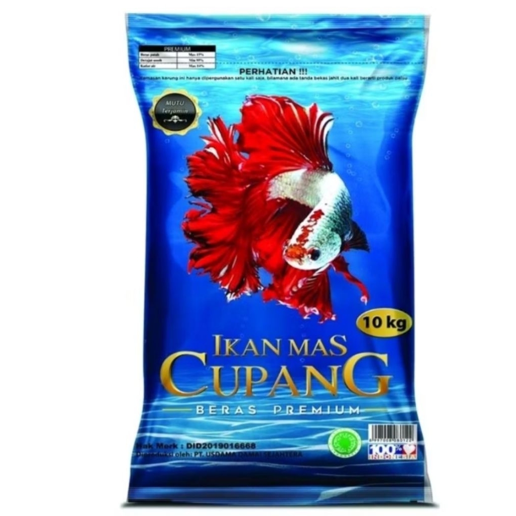 beras premium ikan mas cupang 10 kg
