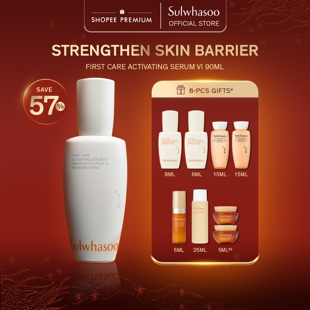 [2.2 Special Set] Sulwhasoo First Care Activating Serum VI 90ml - Serum Anti Aging, Essence, Boostin