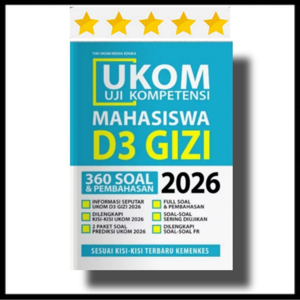 BUKU UKOM UJI KOMPETENSI D3 GIZI 2026