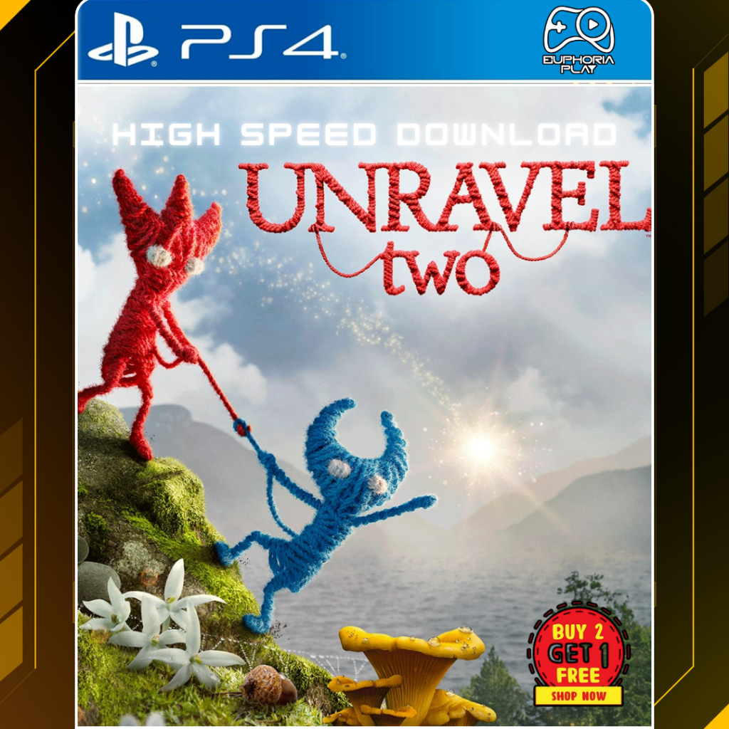 Unravel Two – Game PS4 HEN Digital (Format PKG) | Full Version