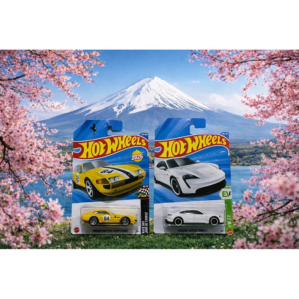 Hot wheels Ferari&Porsche