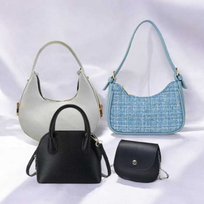 Paket Hemat 100rb dapat 4Tas Selempang Wanita Tas Bahu Wanita Bisa Cod
