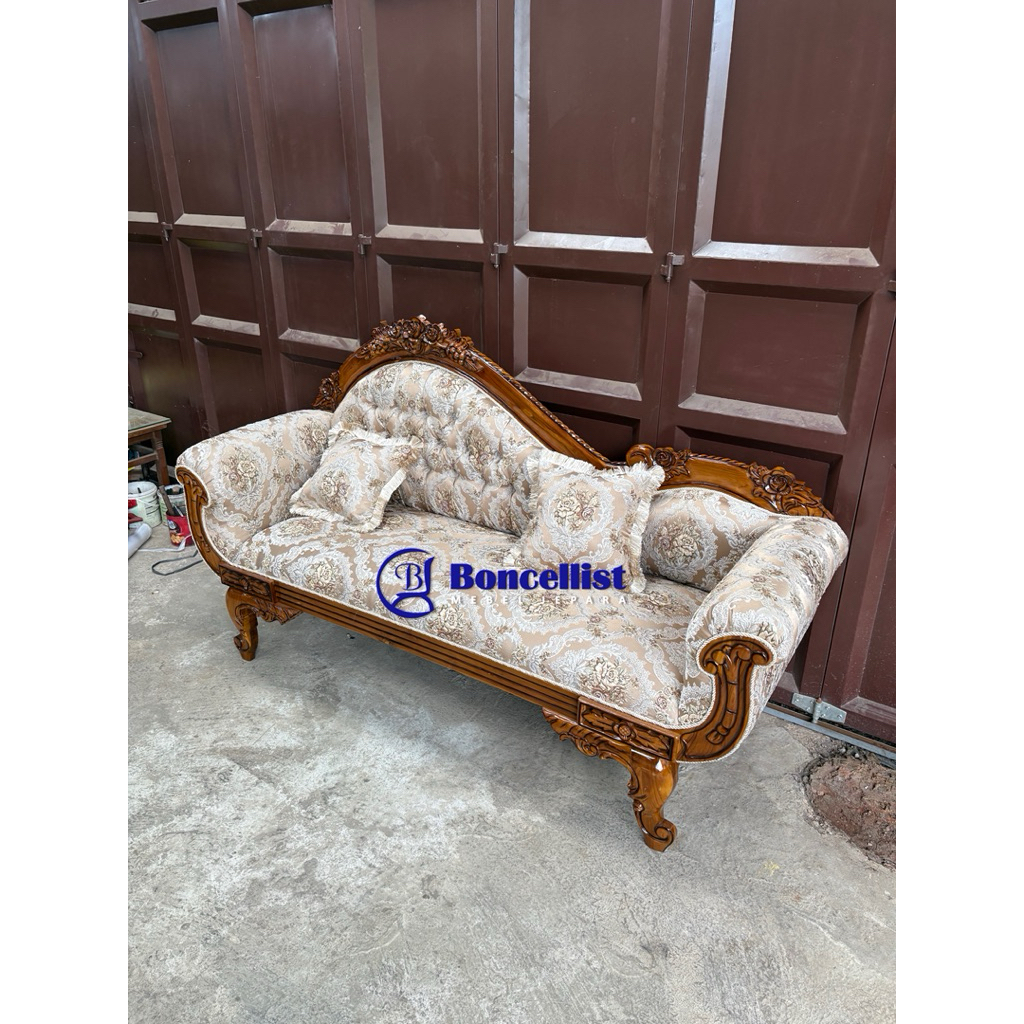 sofa tampar anggur kain Turki import