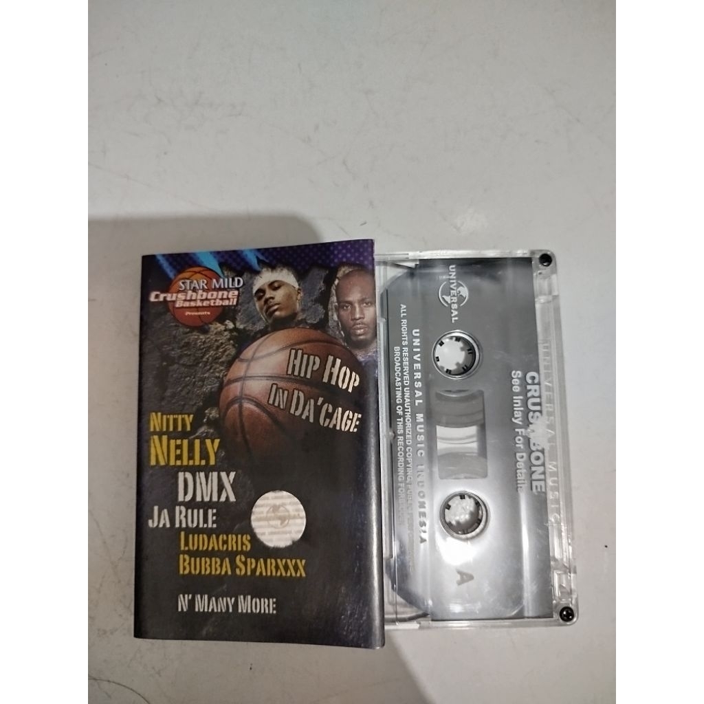 Kaset Crushbone kompilasi hip hop