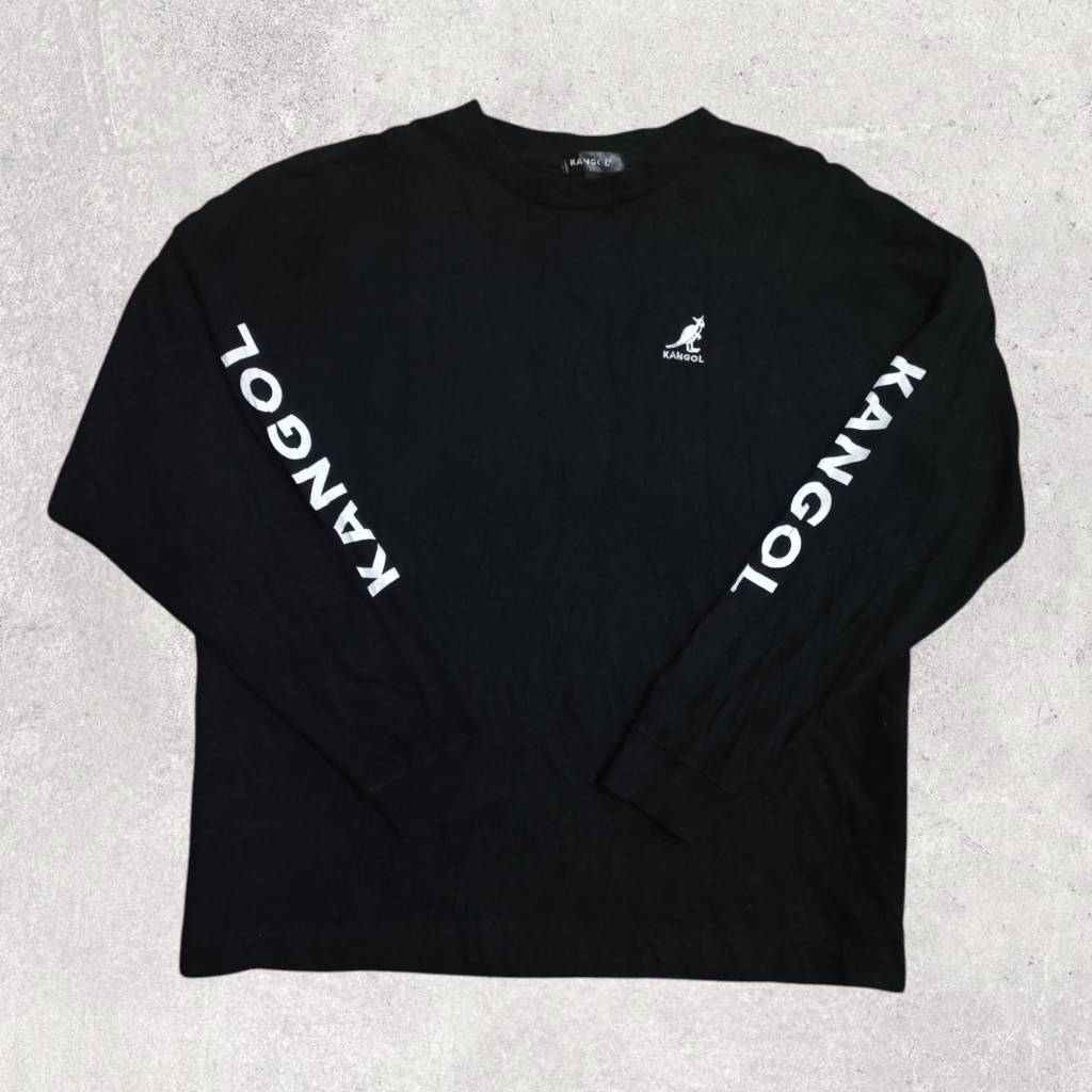 T-SHIRT LONG SLEEVE BY KANGOL OVERSIZE BOXY FIT