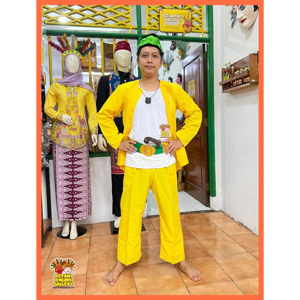 Stelan Pangsi Silat / Paket Pakaian Silat Betawi Dewasa