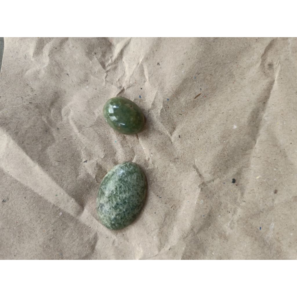 batu akik hijau giok muda (nego)