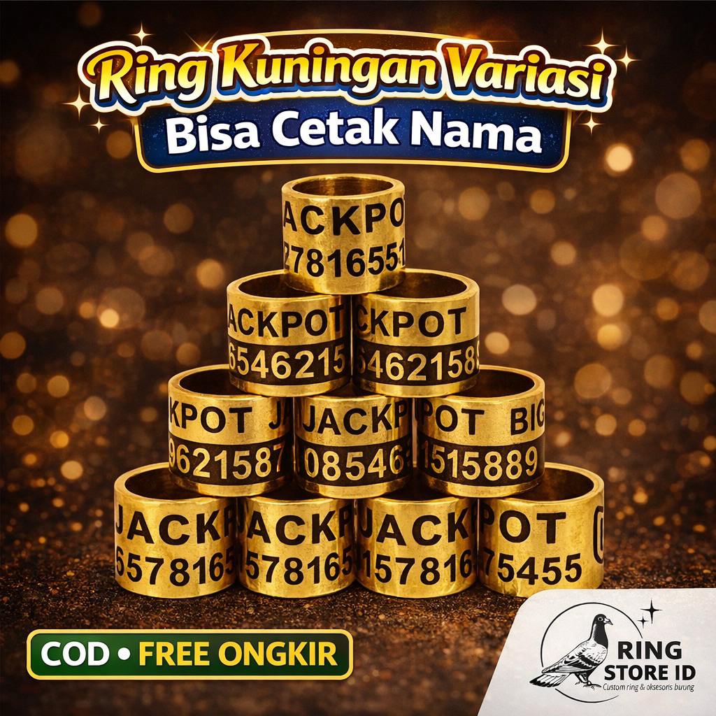 RING BURUNG MERPATI MURAI PUTER