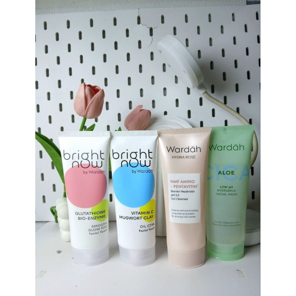 Face wash wardah