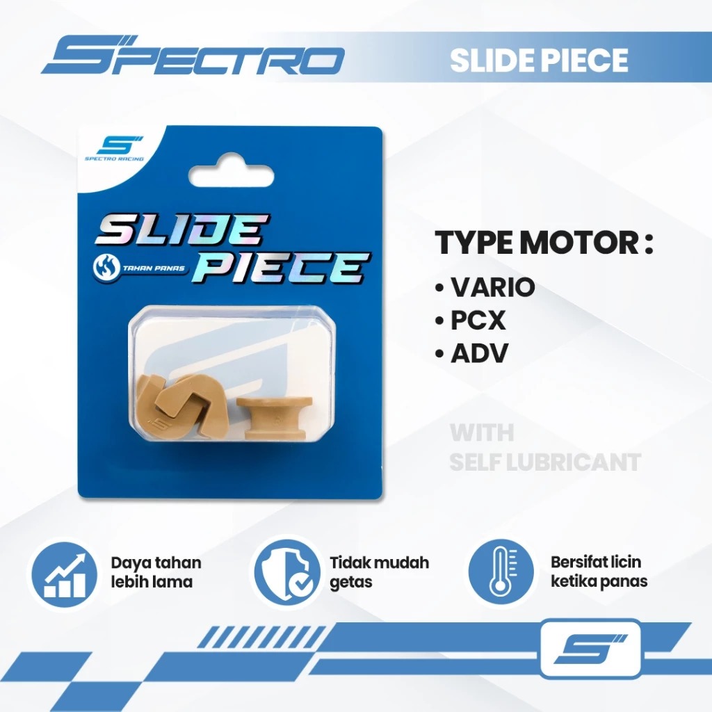 Spectro Slider Piece Vario 125 150 160 PCX ADV Lokal CBU 150 Karet Rumah Roller Racing