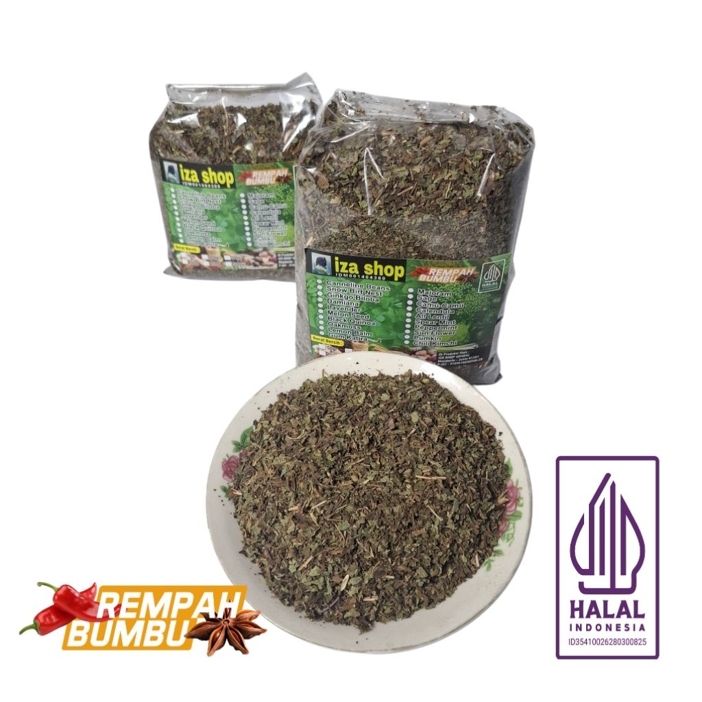 IZA SHOP Teh Daun Lemon Balm Kering 250/500gr