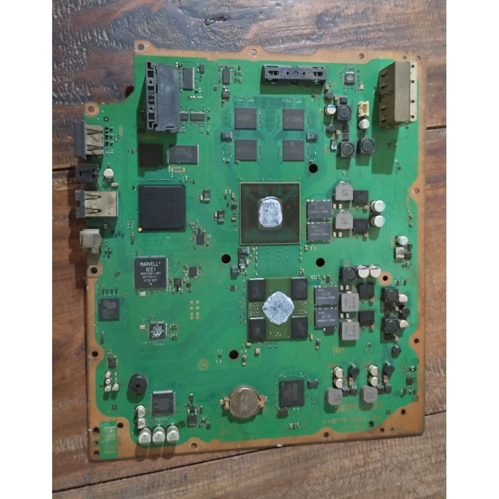 Mainboard ps3 fat usb2 bekas rusak Bahan, tidak garansi/retur