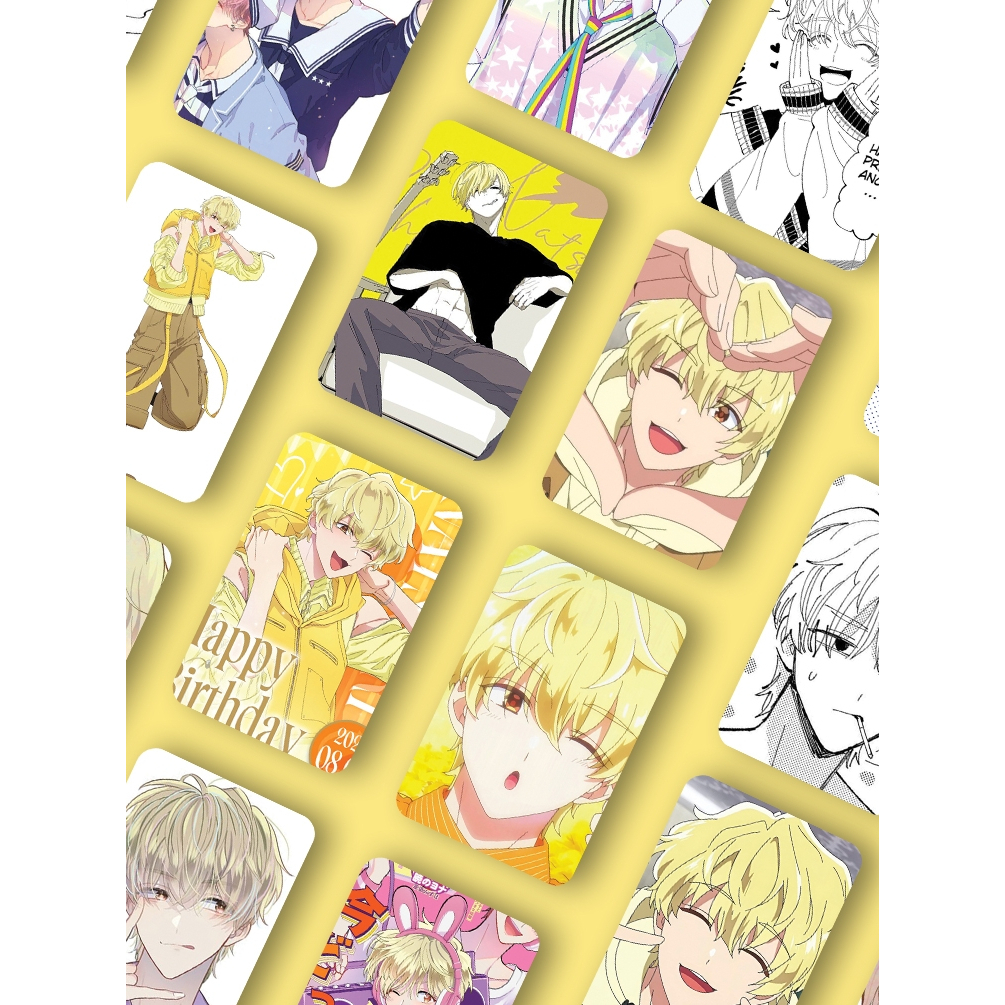 (22 pcs) Koleksi Lomocard / Photocard NATSUKI ISHIBASHI F/ACE black and white & colored mix, Anime M