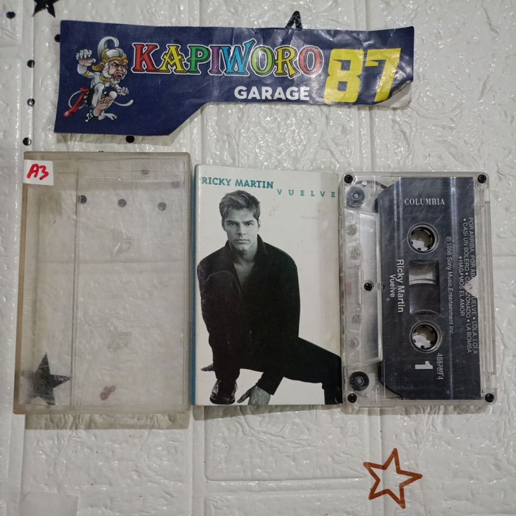 KASET PITA,,,RICKY MARTIN. VUELVE