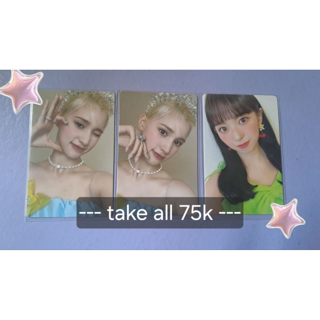 Photocard Kepler Bahiyyih Mashiro Album Doublast