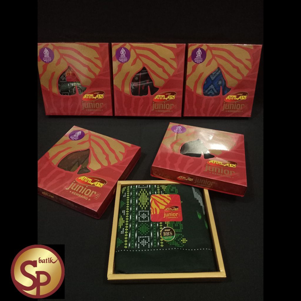 SARUNG ATLAS JUNIOR KEMBANG