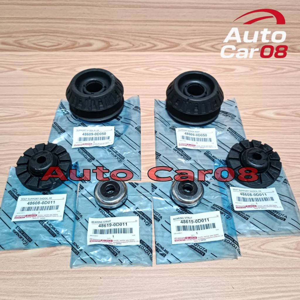 Support Shock + Tatakan + Bearing Support Yaris , New Vios/ Vios Gen 2