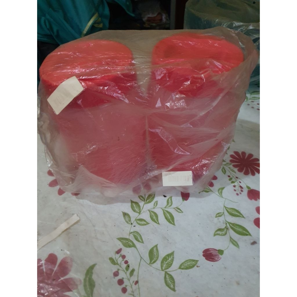 Tupperware universal jar toples merah 1pcs