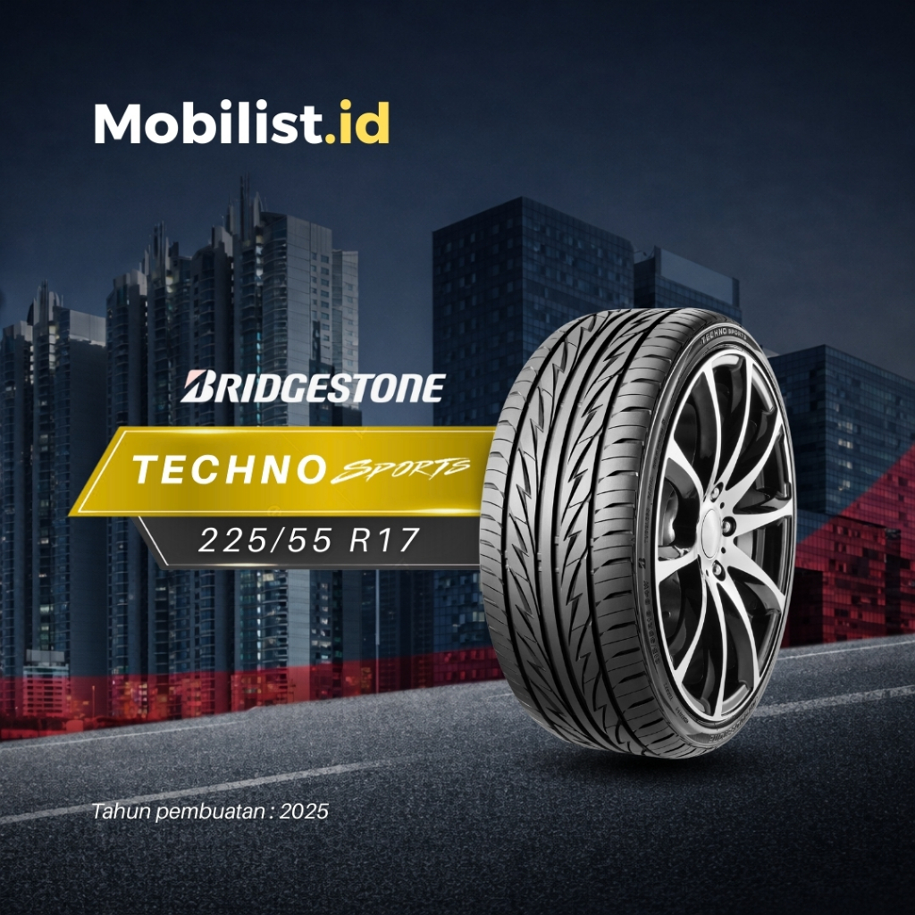 Ban Mobil Bridgestone Techno Sport 225/55 R17 | Innova, Alphard