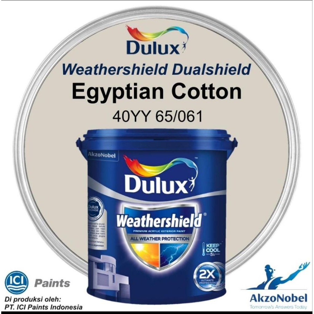 Dulux weathersield 20 liter Egyptian cotton