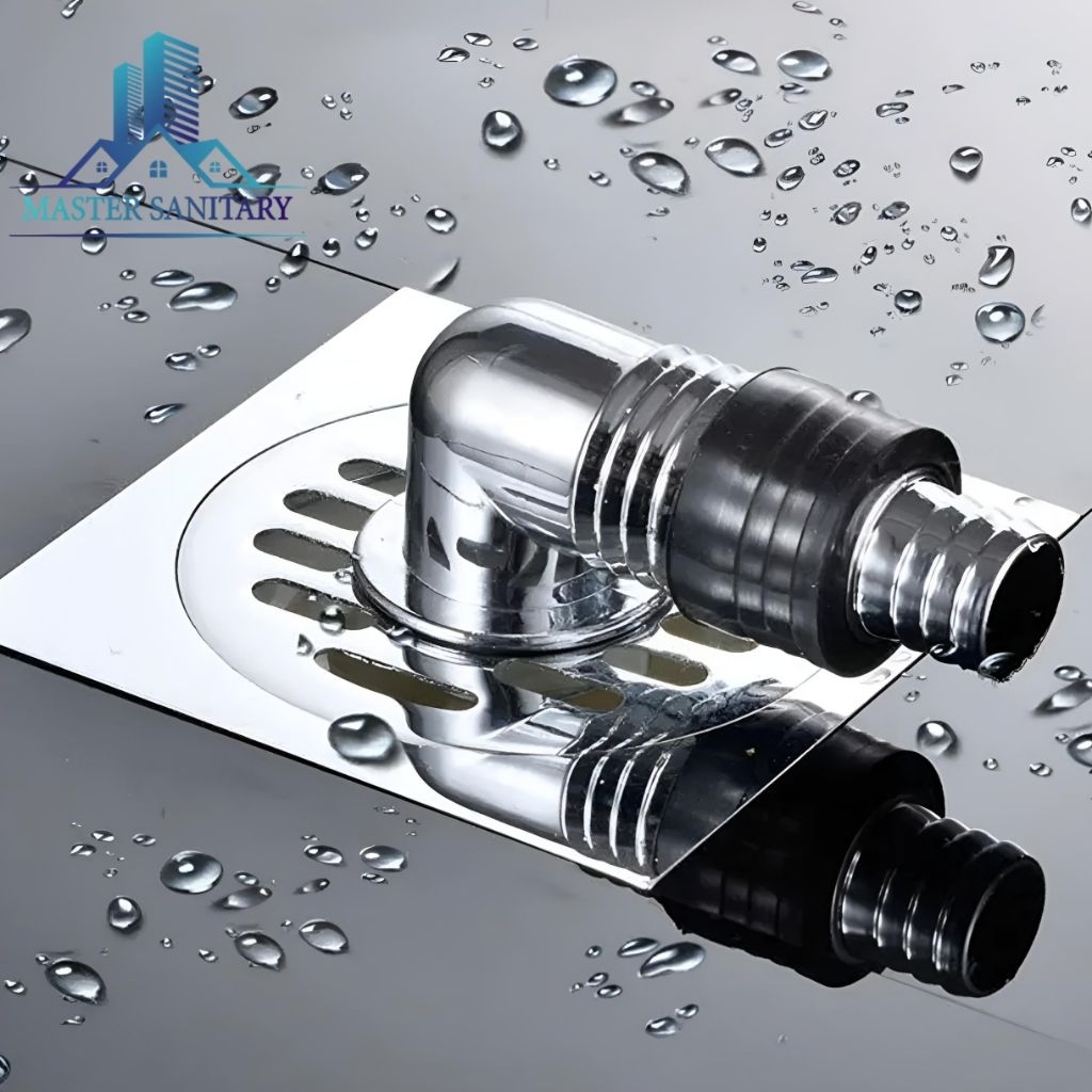 Floor Drain Mesin Cuci Stainless /Floor Drain Mesin Cuci + Konektor