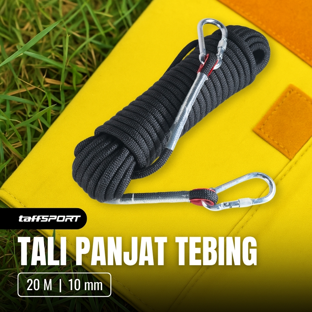 Tali Paracord Panjat Tebing Climbing Rope Steel Buckle