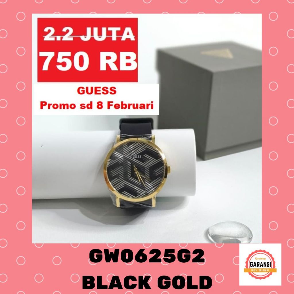 Jam tangan Guess pria seri GW0625G2 100% ORIGINAL STORE