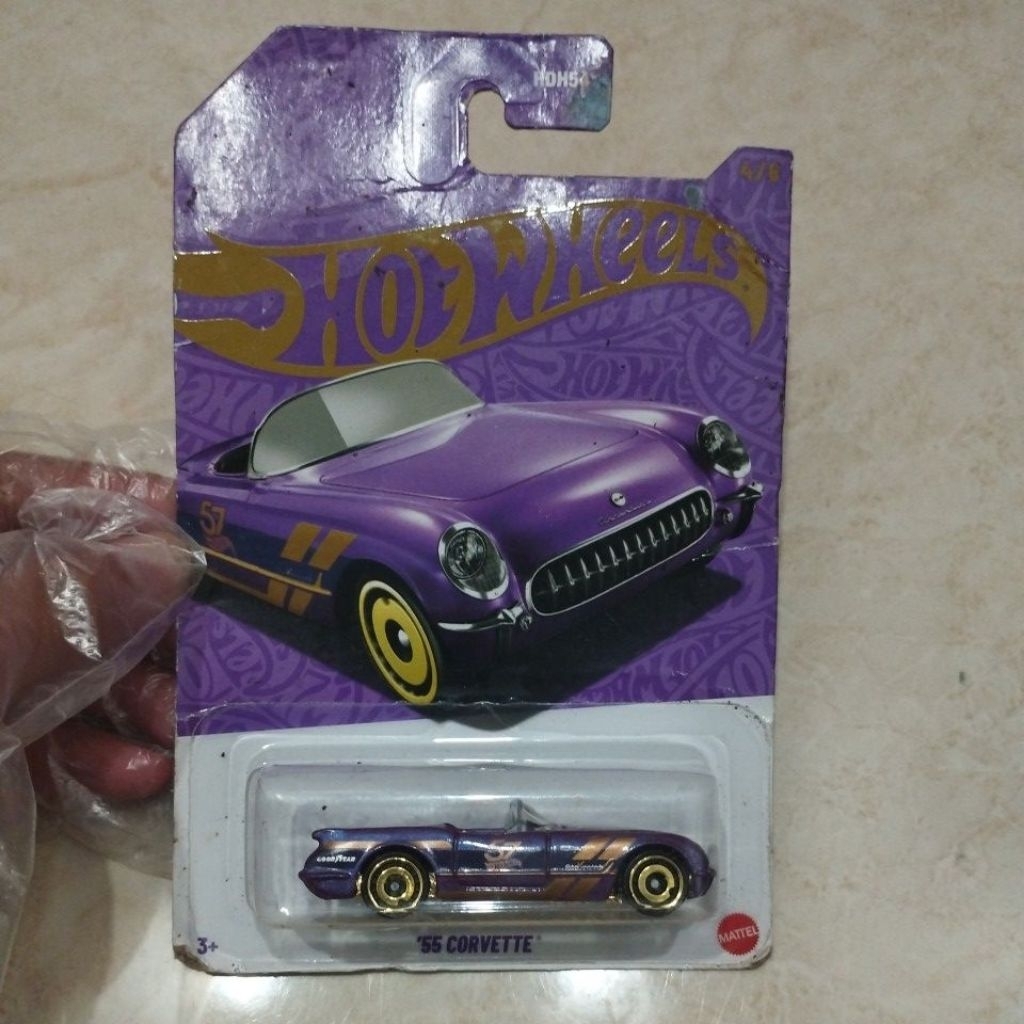 HotWheels 55 Corvette Anggap loose