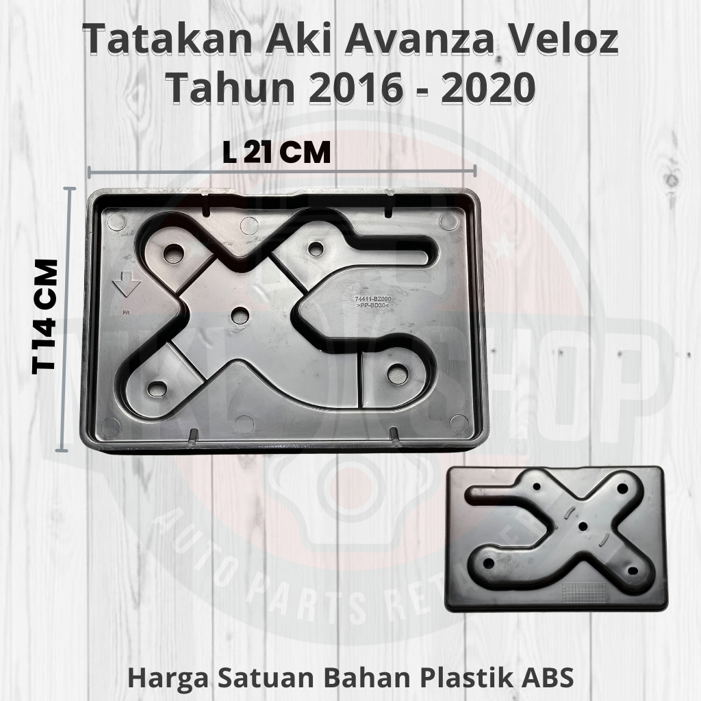 Tatakan Aki Avanza Veloz 2016 - 2020 Original Bahan Plastik ABS