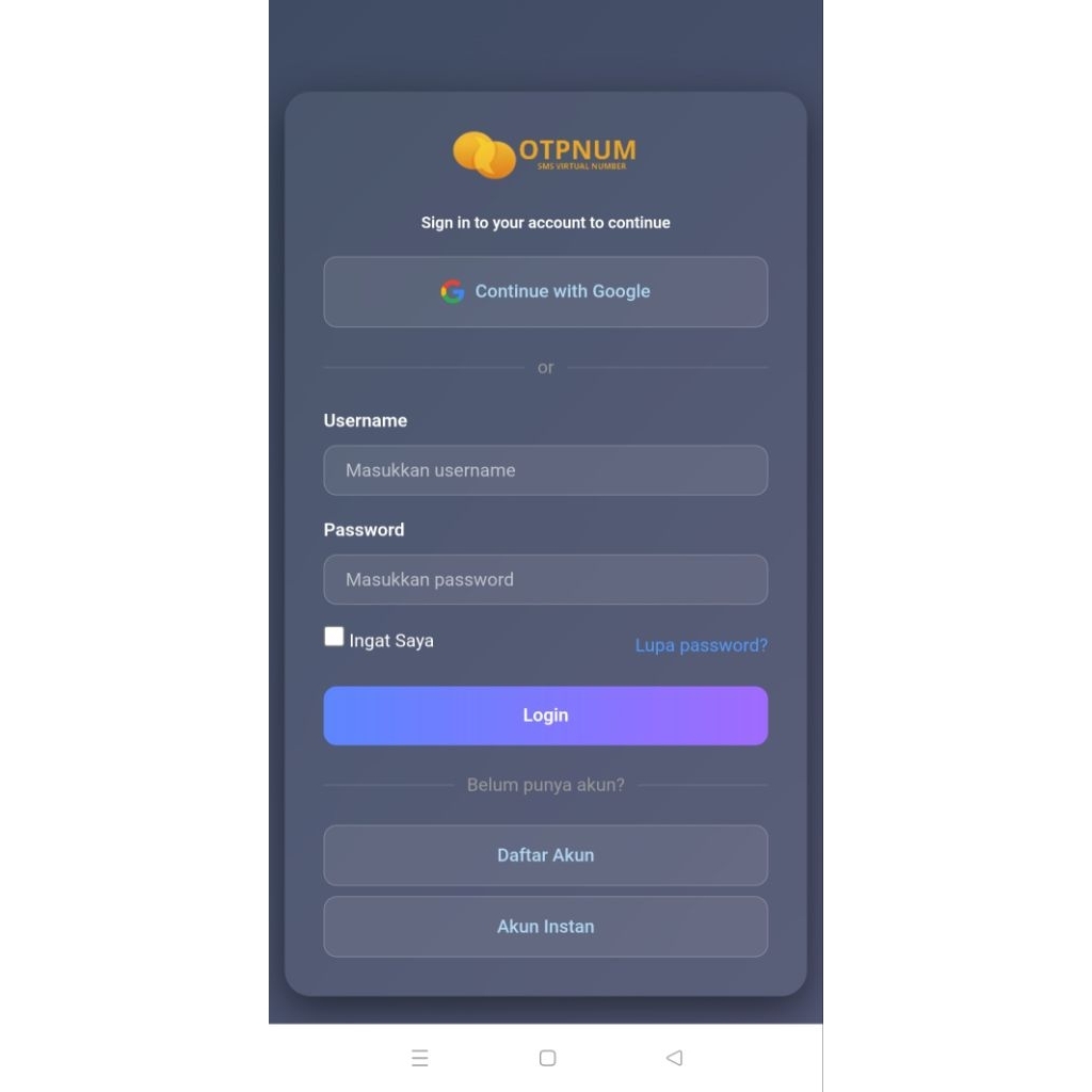 Jual Script Reseller Nomer Virtual verifikasi OTP dan SMS