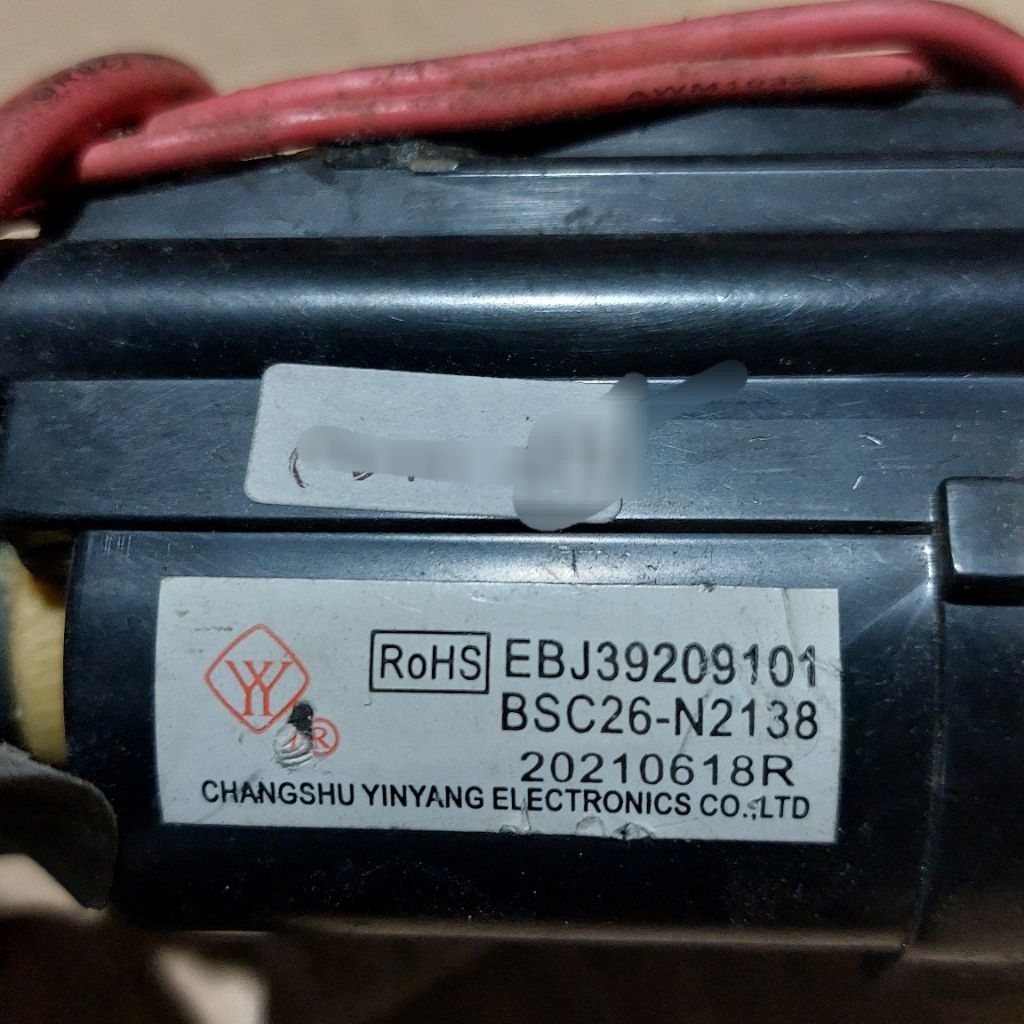 flyback TV LG BSC26-N2138