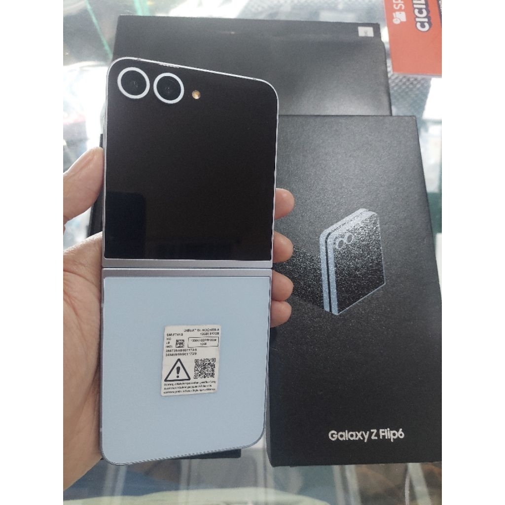 Samsung Z Flip 6 512 Gb Second Resmi Mulus