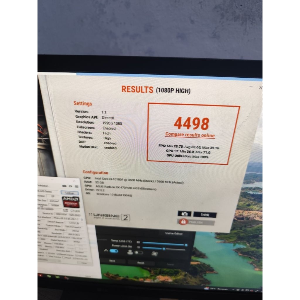 VGA AMD RX 470 4GB ASUS DUAL FAN