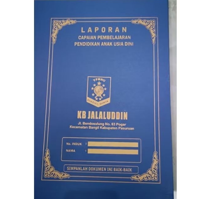 MAP RAPORT SEKOLAH  custom