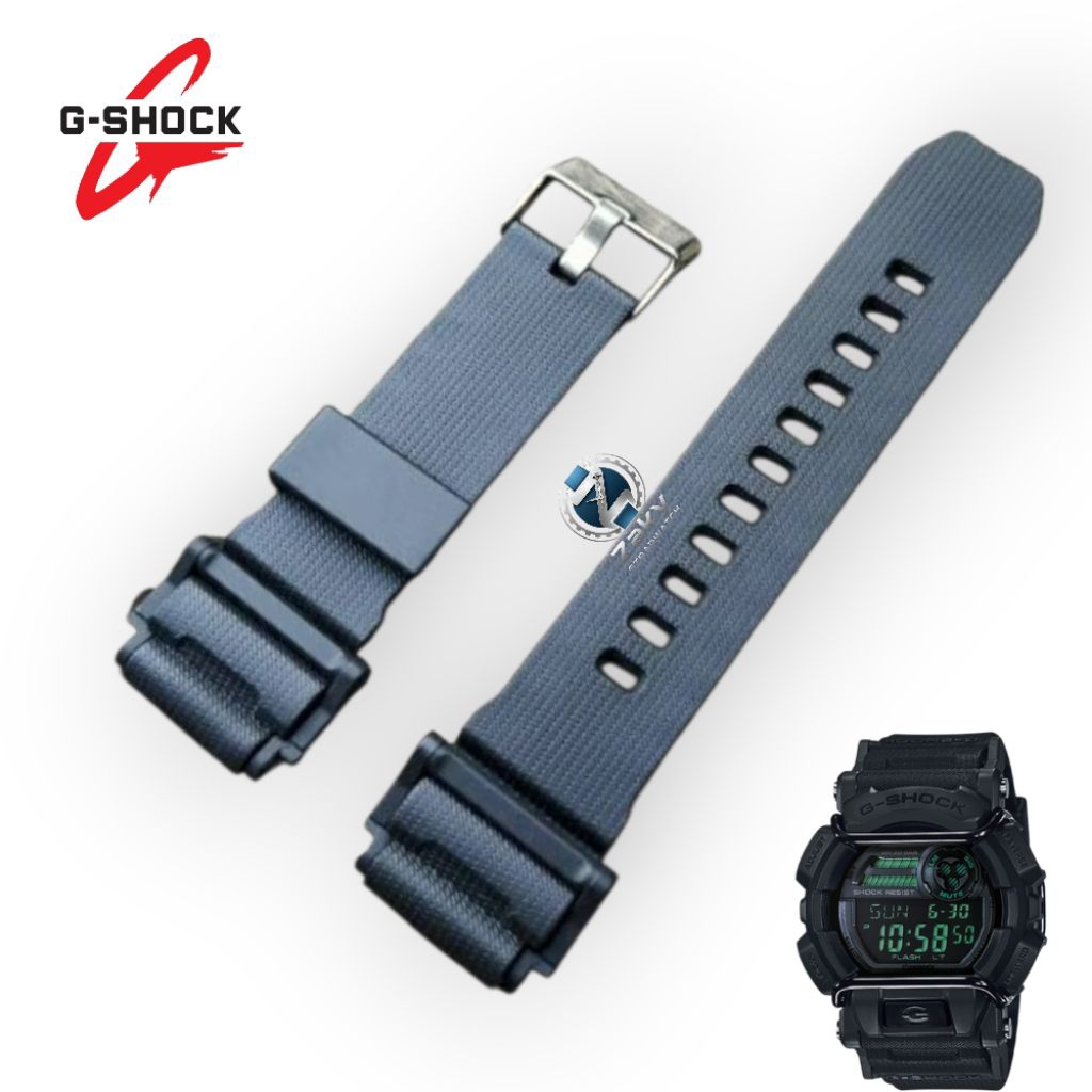 Strap Tali Jam Tangan Casio G-Shock GD400 GD-400 GD 400 Rubber Strap
