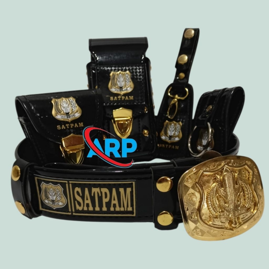 KOPEL SATPAM LENGKAP / KOPEL SET SATPAM / SABUK KOPEL SATPAM / KOPEL SATPAM TERBARU / KOPEL SATPAM T