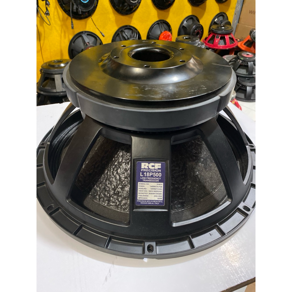 SPEAKER KOMPONEN RCF 18 INCH L18P500 SPEAKER 18 INCH
