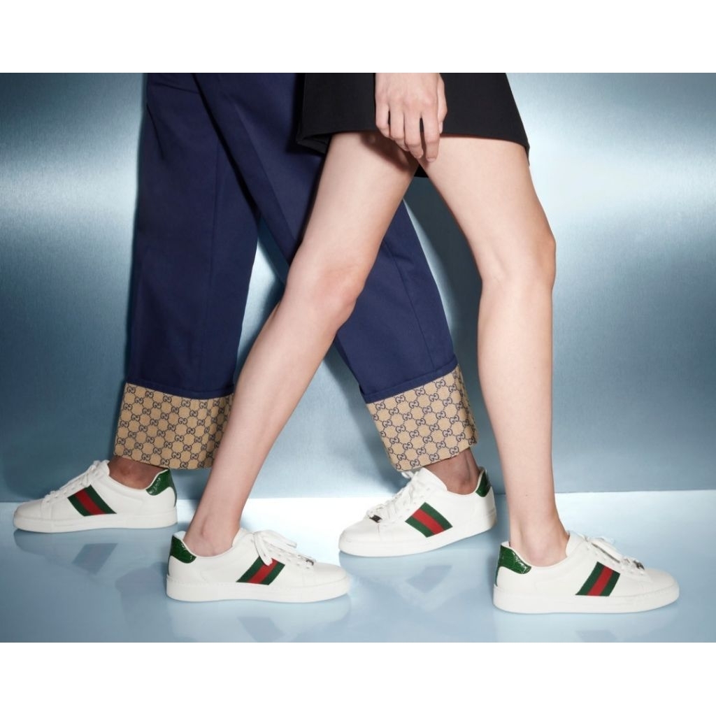 SEPATU GUCCI ACE SNEAKERS WOMENS