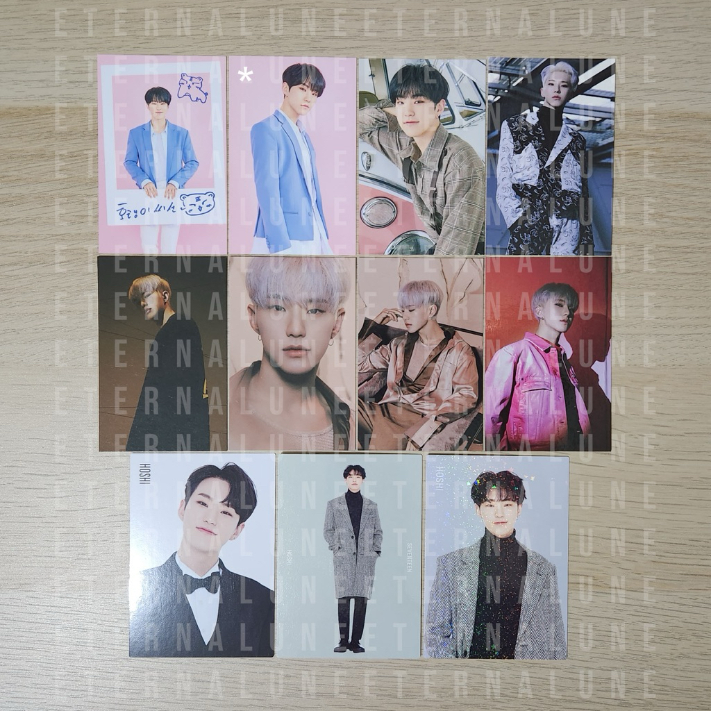 SEVENTEEN Trading Card Caratland Spider Winter Hoshi