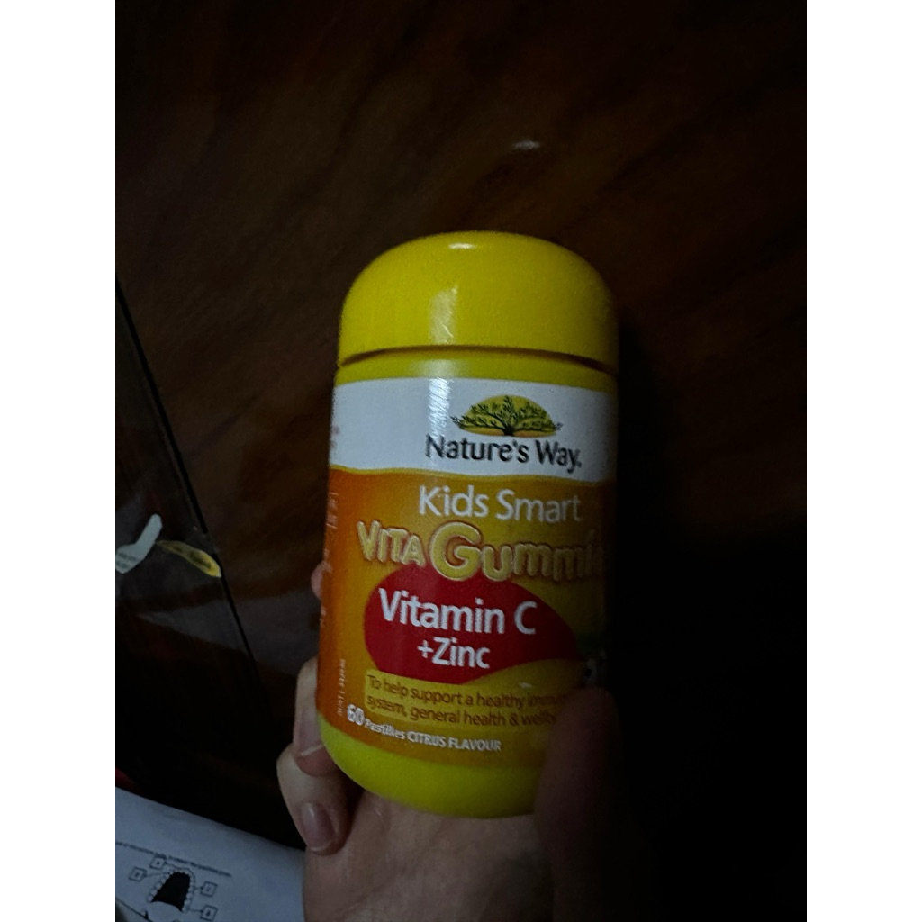 naturr way 60 Gummy Vitamin C & Zinc untuk Anak 2 Tahun ke Atas