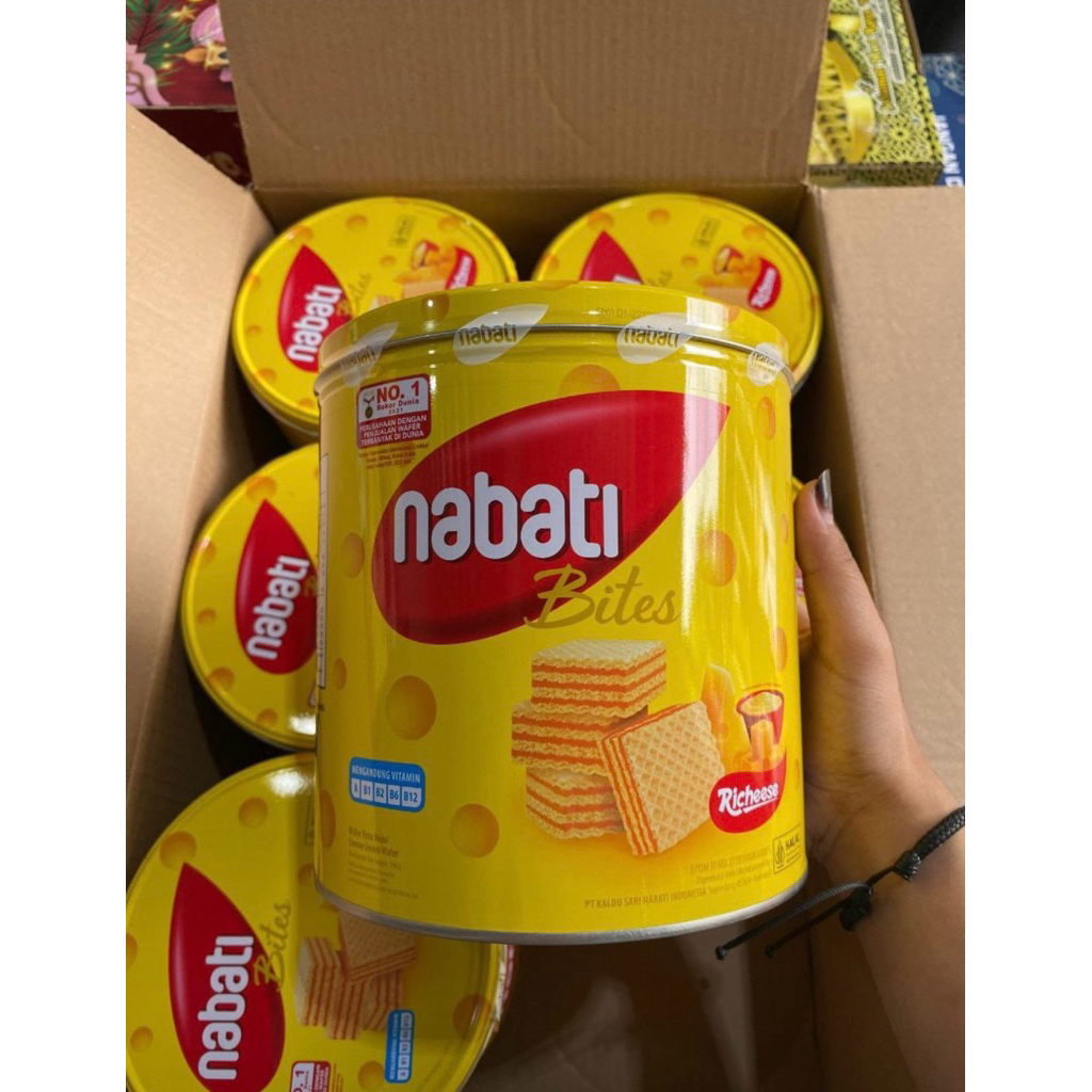 Wafer Nabati Kaleng 1 Dus