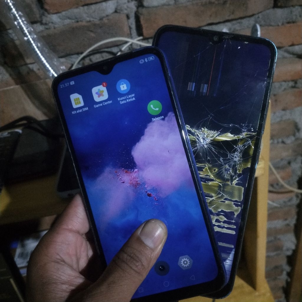 Realme C20 Dan C2 Minus Lcd (2 Unit)