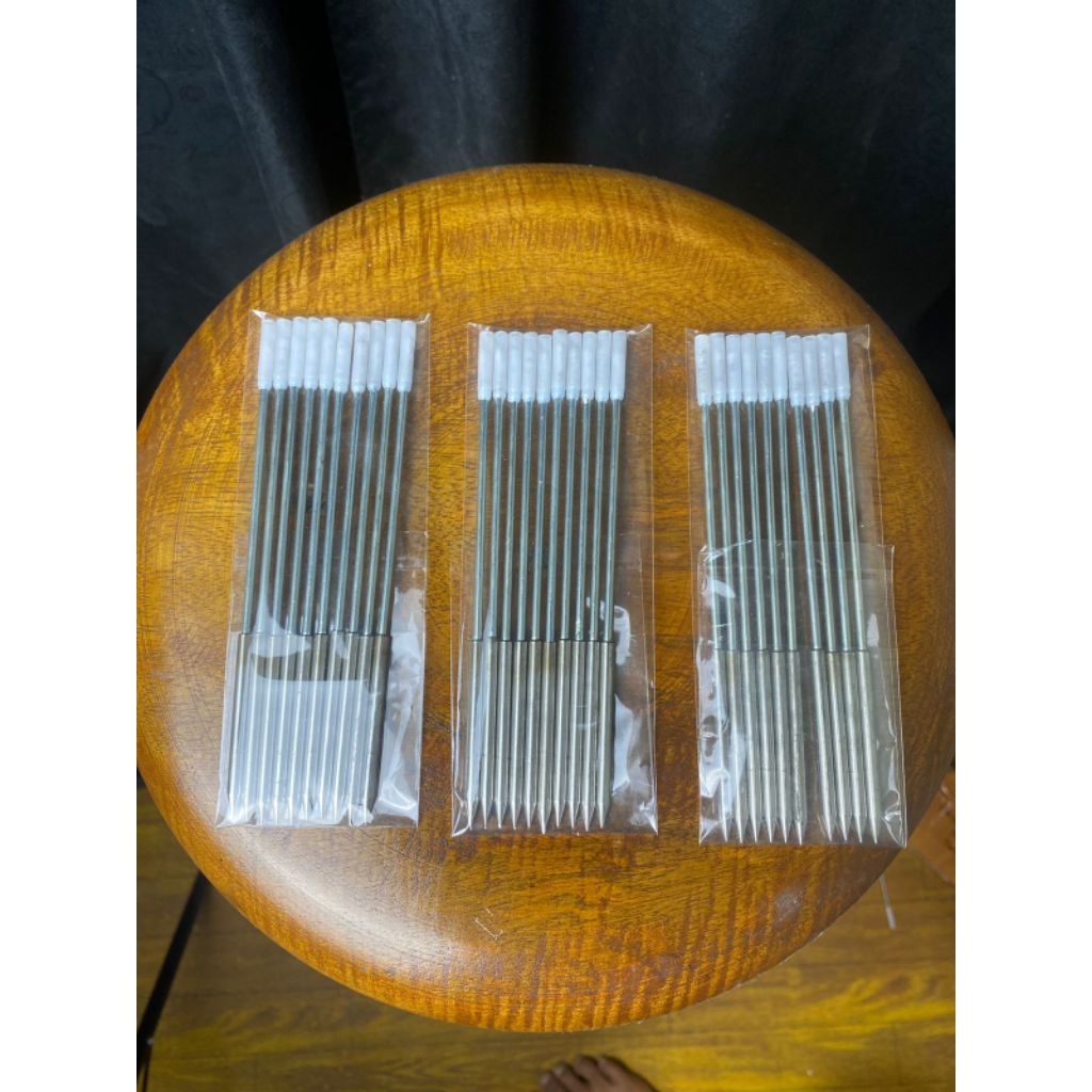 (isi 5 biji) Paser Ikan 4.5 mm Mata Panah Ikan 12 cm Stenlis