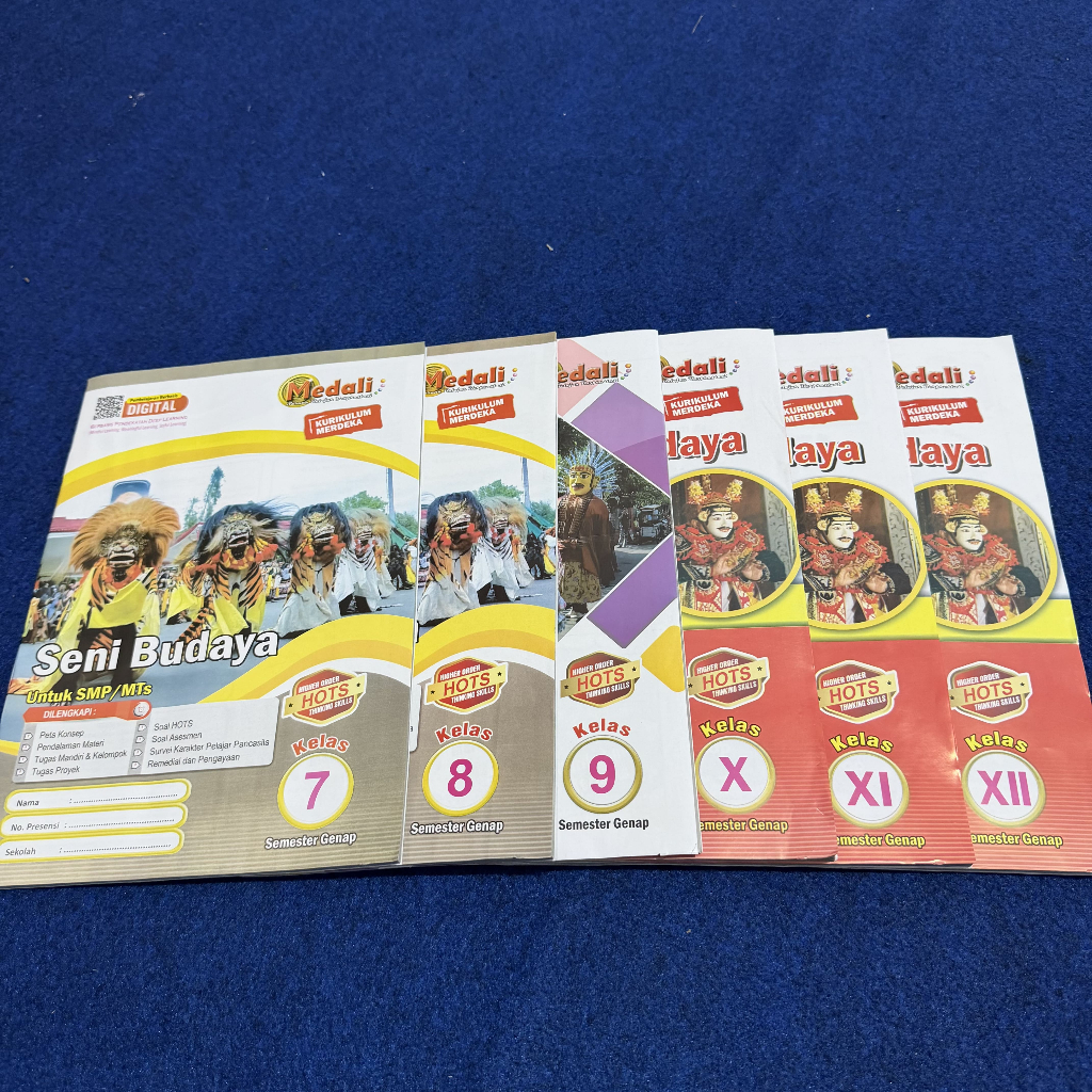Buku LKS Seni Budaya Kelas 7-12 SMP/MTs/SMA/SMK/MA Semester 2 Kurikulum Merdeka
