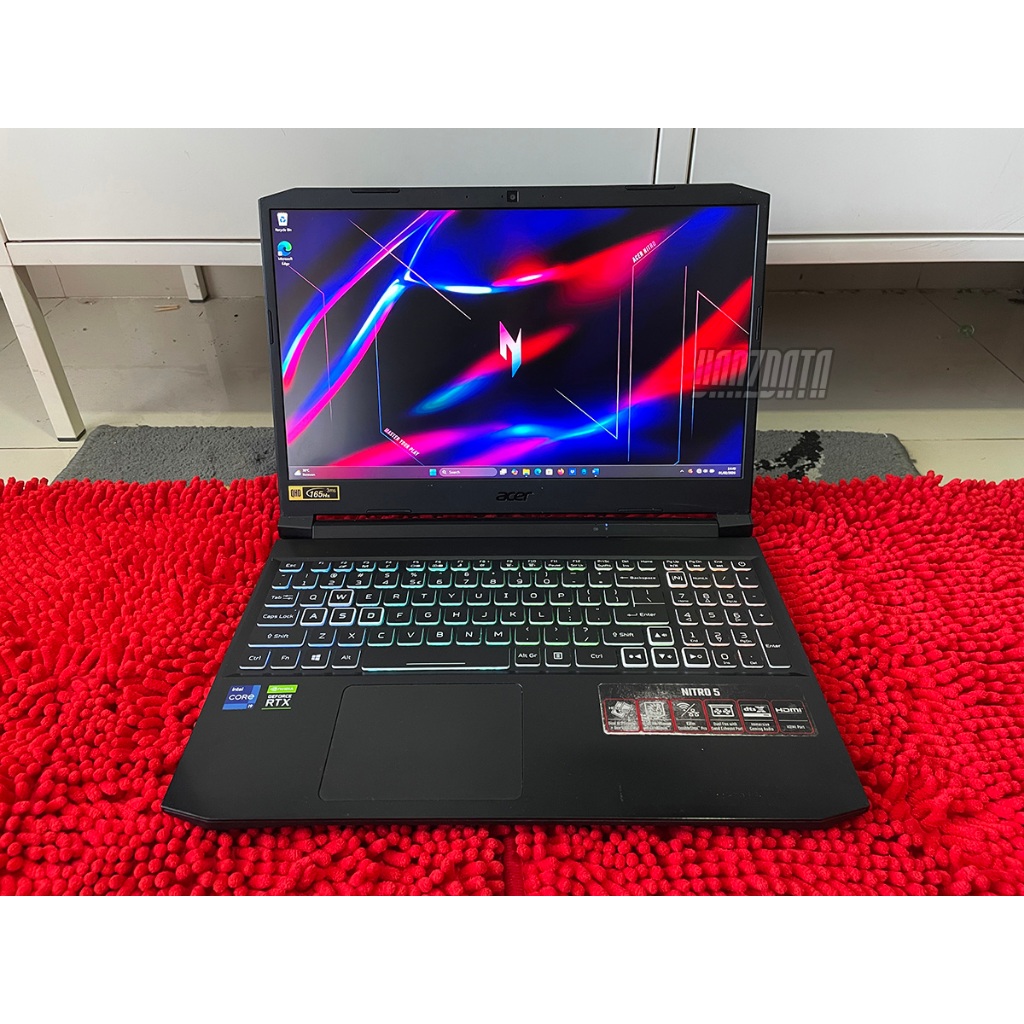 ACER NITRO 5 AN515-57, Intel i9, RTX 3060, RAM 16 Gb, SSD 512 Gb