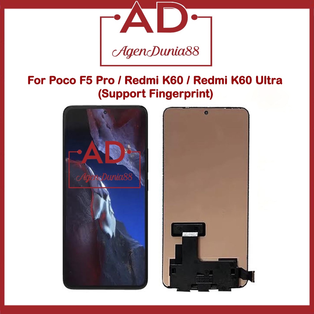 Agendunia88 Lcd Oled For Xiaomi Poco F5 Pro OLED - SUPPORT FINGERPRINT