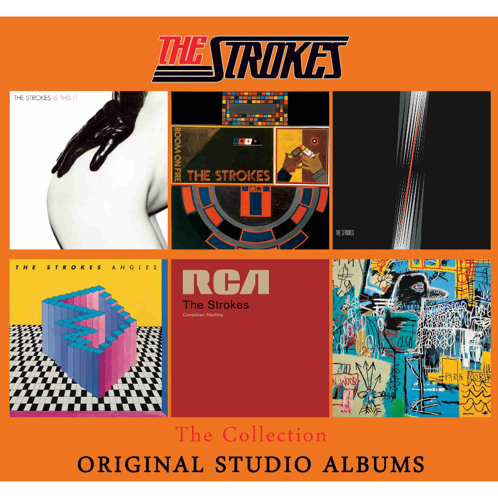 cd musik The Strokes, The Collection -  6 disc, Import, New, Sealed, BoxSet Edition - Rock