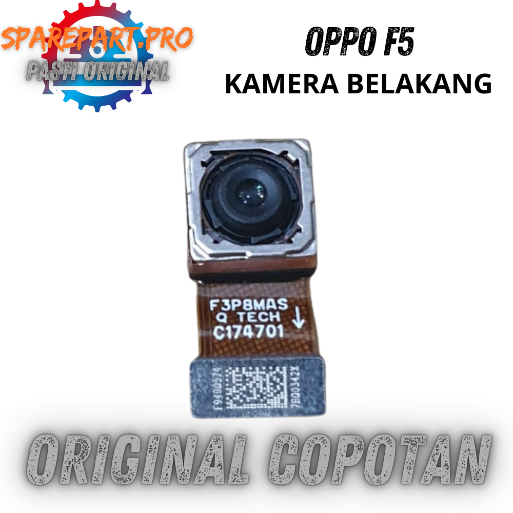 KAMERA BELAKANG OPPO F5 ORIGINAL COPOTAN
